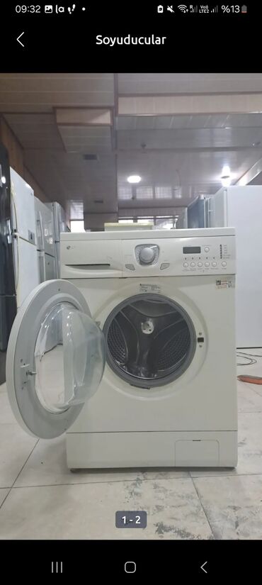 Zərərvericilərə qarşı mübarizə aparatları: Paltaryuyan maşın LG, 6 kq