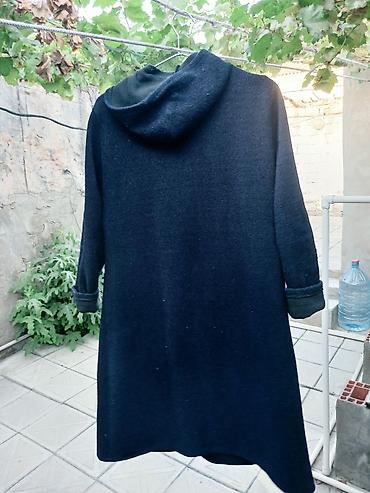 drap palto: Palto, 8XL, rəng - Qara — 2