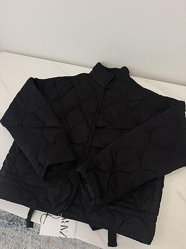 сумка шоппер купить: В наличии новая стеганая куртка ZARA. Цвет: черный. В отличном — 5
