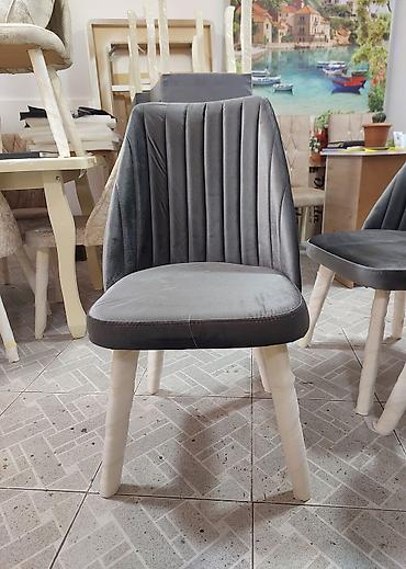 Stullar: Qonaq otağı üçün, Yeni, Qatlanmayan, rəng - Bej Stul — 7