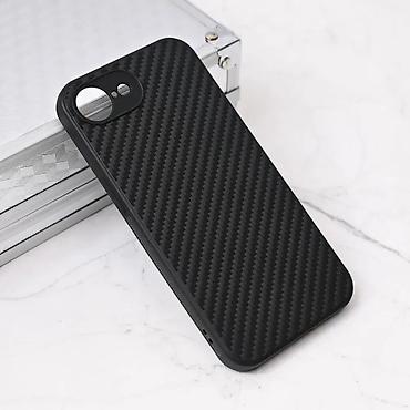 simens a50: Maska Carbon fiber za iPhone 16e 6.1 crna. Uz brzu dostavu i sigurnu — 1