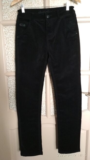 джинсы 5 лет: Джинсы и брюки, цвет - Черный, Б/у