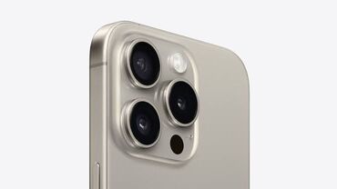 ноутбуки новый: IPhone 15 Pro Max, Колдонулган, 256 ГБ, Natural Titanium, Каптама, Куту, 89 %