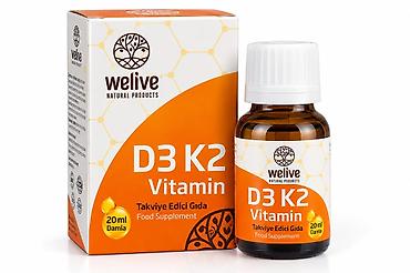 d3: Витамины D3 + K2, Для костей, Турция, Капсулы, Новый — 1