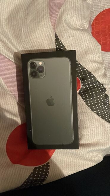 iphone 6 ekran qiymeti: IPhone 11 Pro Max, 64 GB, Yaşıl, Face ID