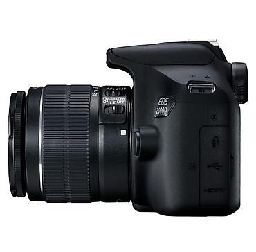 canon eos 2000d: Canon EOS 2000D DSLR fotoaparat + Canon EF‑S 18‑55mm f/3.5‑5.6 IS II — 4