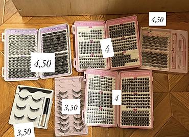 Müxtəlif növ kiprik dəstləri - DIY Eyelash Extensions – qutu şəklində