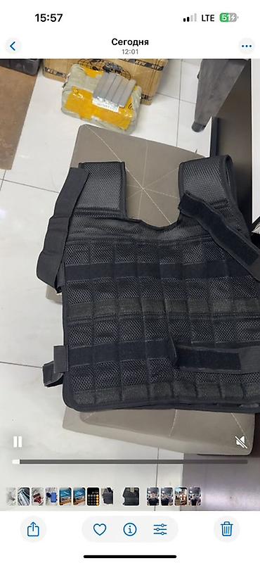 Жеке буюмдар: Башка желеттер XL, 2XL, 3XL, түсү - Кара — 3