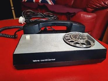 Fiksni telefoni: STARI TELEFON ISKRA CONTINENTAL | Stari ISKRA Continental telefon sa — 1