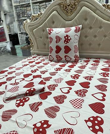 Комплекты постельного белья: Комплект постельного 100% хлопок фланель, бязь, кретон, лён, белья с — 61