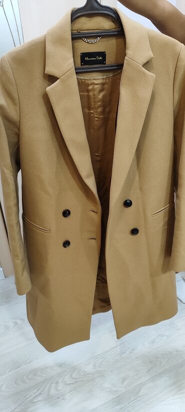 loreta пальто: Пальто, Классика, По колено, Двубортная модель, S