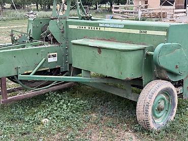 mrdass инструмент: Пресс-подборщик тюковый John Deere 332 - Тип: прицепной тюковый пресс — 3