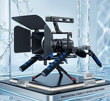 qaz plitə: YELANGU Cinema Series – Professional Kamera Rig Dəsti - Universal — 3