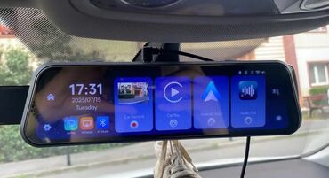 Monitorlar: Videoqeydiyyatçı Carplay Android auto Ön 4K videoqeydiyyat Arxa 1080p