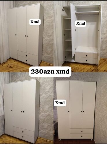 дешевый шкаф на балкон: Новый, Распашной, 3 двери Прямой шкаф, Гардеробный шкаф