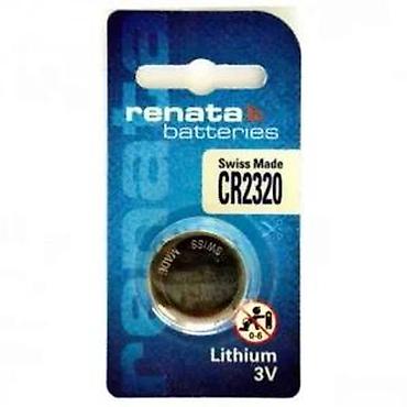 Baterije: Renata CR2320 litijumska dugmasta baterija – 3V - Tip: CR2320 (dugme — 17