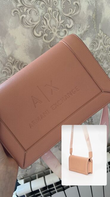 qadın cantası: Сумка с короткой ручкой, Armani Exchange, Новый