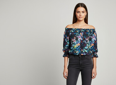 bluzki na wesele plus size: Women's blouse, size S