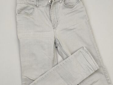 house jeans mom: Spodnie jeansowe, 14 lat, 164, stan - Bardzo dobry