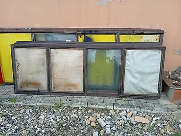 biljka adam: ČETVORA TROKRILNA VRATA u vrlo dobrom konstruktivnom stanju, pravljena — 5