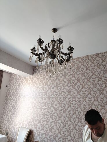 bey ucun toy xoncalari: Çılçıraq, 7 lampa, Metal