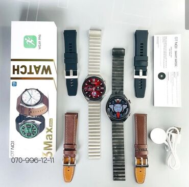 Smart saatlar: Yeni, Smart saat, Nabi, Sensor ekran, rəng - Qara — 8