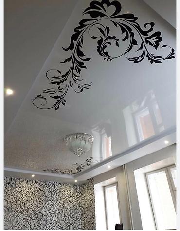 Потолочный гипсокартон: Натяжные потолки (КЕРМЕ ШЫПТАР) Фактура- 3D. Глянсовый. Матовый at lalafo.kg — 9 Потолочный гипсокартон: Натяжные потолки (КЕРМЕ ШЫПТАР) Фактура- 3D. Глянсовый. Матовый — 9