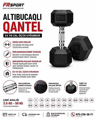 Qantellər, Çəki: 50 kq, Yeni