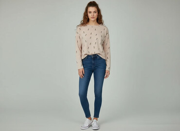obcisła sukienka sinsay: Sinsay, Women's blouse, size L (EU 40)
