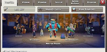 gumuş eşyalar: Clash of Clans hesabı. Profil məlumatları: - Oyunçu adı: Uran - — 3