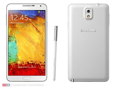 телефон fly ezzy trendy 3 белый: Samsung Galaxy Note 3, цвет - Белый, Сенсорный
