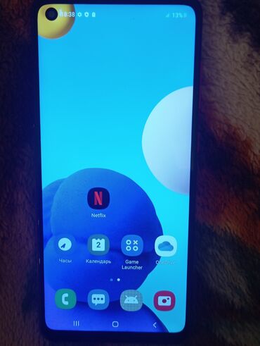 телефон бушни: Samsung Galaxy A21S, Б/у, 32 ГБ, цвет - Красный, 2 SIM