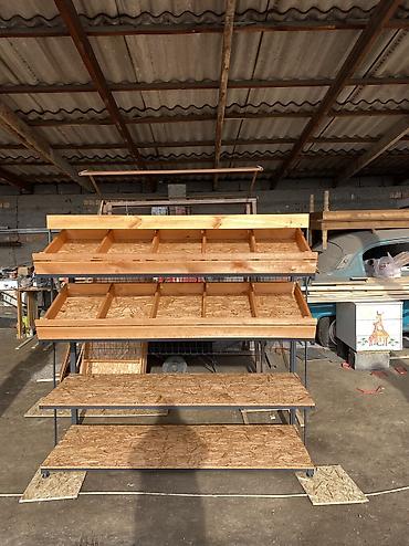 Витрины: Витрина Для продуктов, Лофт, 180 см * 200 см * 60 см, Новый — 3