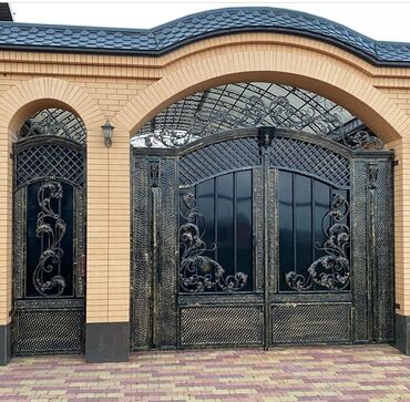 Həyət darvazaları: Metal EN MMC olaraq istədiyiniz forma və ölçüde demir işlerinin -da lalafo.az — 11 Həyət darvazaları: Metal EN MMC olaraq istədiyiniz forma və ölçüde demir işlerinin — 11