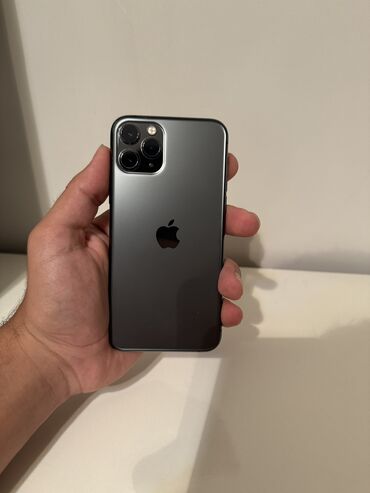 iphone 11 pro 64: IPhone 11 Pro, 64 GB, Qara, Simsiz şarj, Face ID