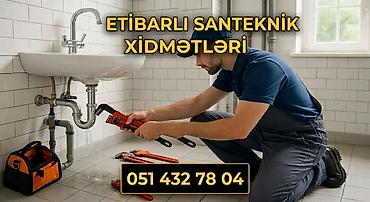 santexnik isleri: Santexnik Xidməti Gördüyümüz Xidmətlər: Su krantı, smesitel, moyka — 1