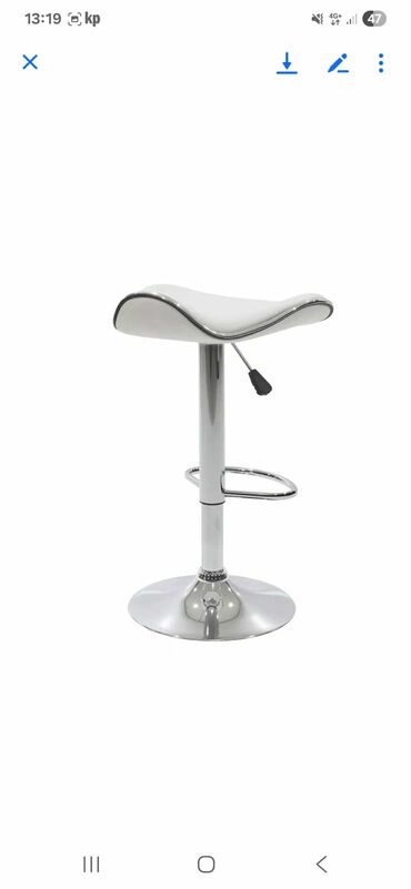Stolice: 07. Barska stolica Enzo Dužina: 45 cm Širina: 46 cm Visina: 64–84 cm — 2