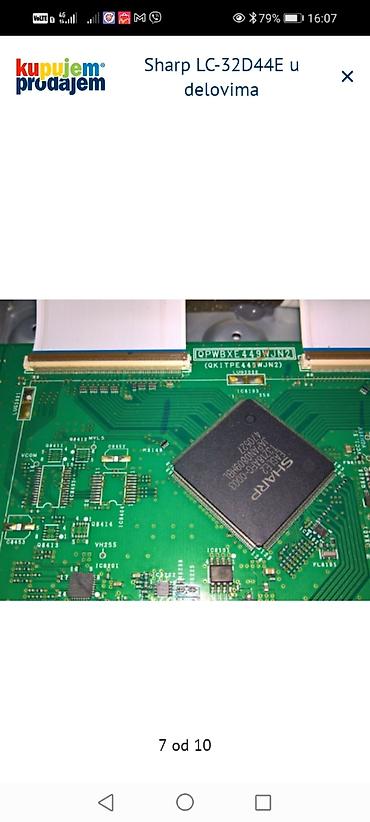 Aksesoari za TV i video: Sharp LC-32D44E – delovi za TV Dostupni originalni moduli i — 7
