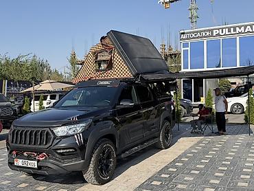 nomad group: Кемпинговый комплект для внедорожника: палатка на крыше + выдвижной — 1