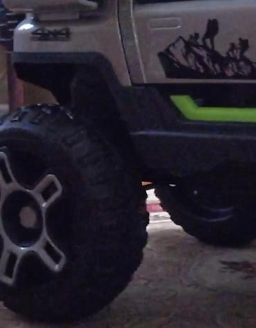Uşaq üçün elektrik maşınları: Uşaqlar üçün elektrikli minik maşını – off-road SUV stili - Güclü iri — 2