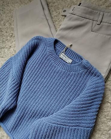 oversize dzemperi: Bershka dzemper sa širokim rukavima. Veličina piše L, može i za M — 5