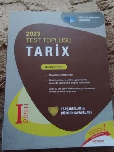 Testlər: Azərbaycan Tarixi Testlər 11-ci sinif, 1-ci hissə, 2023 il