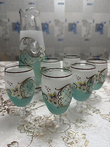 Nahar dəsti, rəng - Yaşıl, Bohemia, 6 nəfərlik lalafo.az -da Nahar dəsti, rəng - Yaşıl, Bohemia, 6 nəfərlik