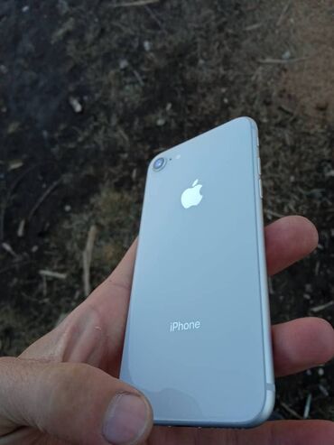 Apple iPhone: IPhone 8, Б/у, 256 ГБ, Белый, Зарядное устройство, Чехол, Коробка, 79 %