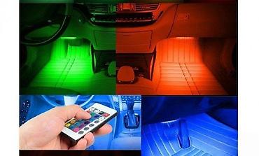 ajkula antena za auto: AUTO LED RGB UNUTRASNJE OSVETLJENJE AUTOMOBILA DEKORACIJA | Auto LED — 4