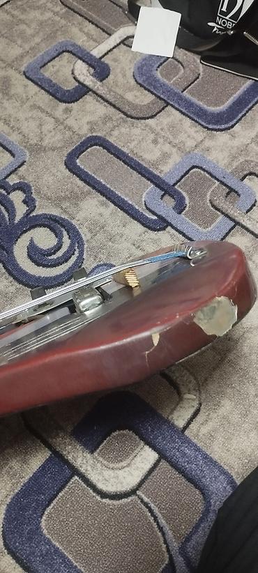 Гитары: Электробас-гитара винтажная советская гитара — 4