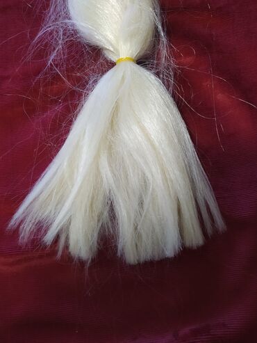 Perike i klipse: Prodajem pletenicu - rep prirodna kosa,ombre boja. rep je dugačak 60 — 7