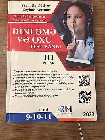 Testlər: Məhsul: “Dinləmə və Oxu – Test Bankı” (III nəşr) Müəlliflər: Samir — 1