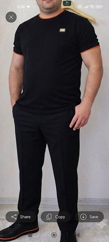 Futbolkalar: Futbolka, Hermes, 3XL, rəng - Qara — 1