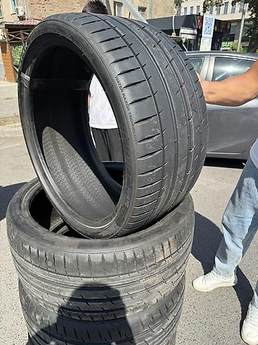 Шиналар жана дисктер: Для BMW G12-30-90 (5 серии) Mercedes-Benz 213-222-223 Шины UNISTAR UHP — 4